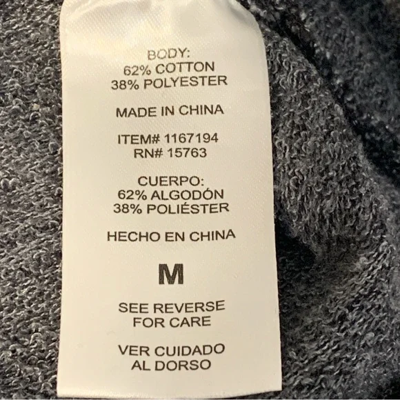 Champion Black Hoodie Sweatshirt Size M - Picture 6 of 9